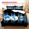 Grêmio FBPA  Pattern Bedding Quilt Set  Home Decoration  Gift (1 * duvet cover + 2 * pillowcase  without core)