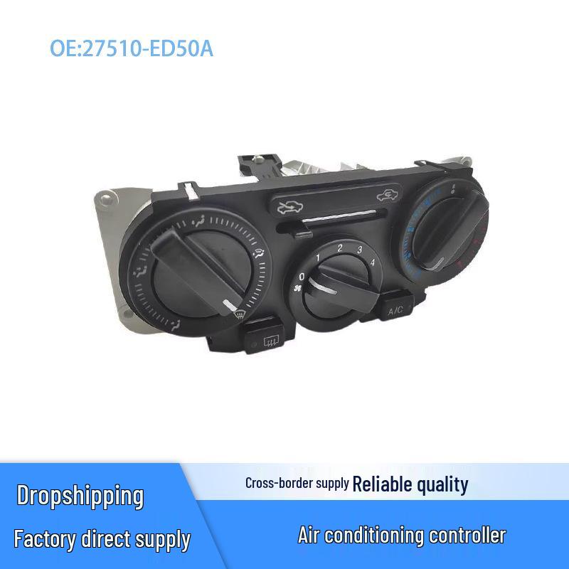 27510-ED50A Панель управления кондиционером для Nissan Tiida, Qashqai, Livina, Sylphy
