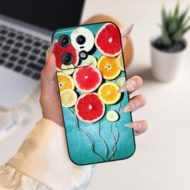 Чехол Для Motorola Edge50 Pro Capa 50s Pro Милый Мягкий Силиконовый ТПУ Чехол Для Телефона Для Moto Edge 50 Fusion 5G Ударопрочный Бампер Fundas