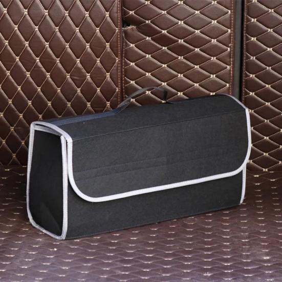 1/2 шт. Сумки для хранения в багажнике автомобиля с ручкой, большой вместимости, складной конструкции, сумка для багажника автомобиля