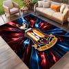 Bradford City AFC Print Rug, Washable Floor Carpet, For Entryway Dorm Laundry Room Office Study, Home Decor Birthday Christmas Gift