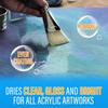 Gloss Varnish for Acrylic Painting Artist's Acrylic Varnish NonYellowing NonToxic AntiCrazing High Gloss Finish for Artwork Acr