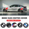 DECW8 4Pc 68mm 56mm Wheel Center Caps Emblem Badge 50th Anniversary For BMW E39 E46 E90 E60 E87 E53 F10 F20 F30 M X3 X5 X6 Accessories