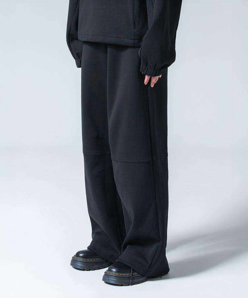 POLLUTION Stag Warm-Up Pants Black