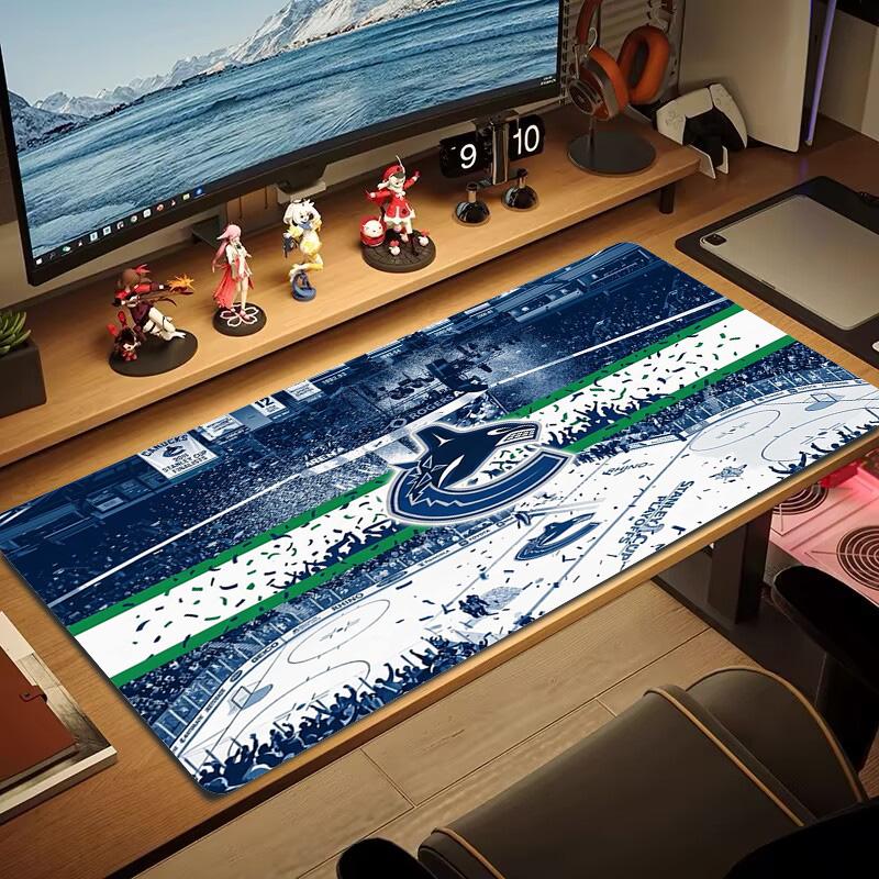 VANCOUVER CANUCKS Color Mouse Pad Large Gaming Table Cushion Non-slip Laptop Tablet Big Mousepad XXL Mat Mini PC Playmat With Lock edge