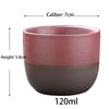 Japanese Ceramic Tea Cup Retro Matte Coarse Pottery Espresso Cups Handmade Coffee Ceramic Mug Drinkware Gift