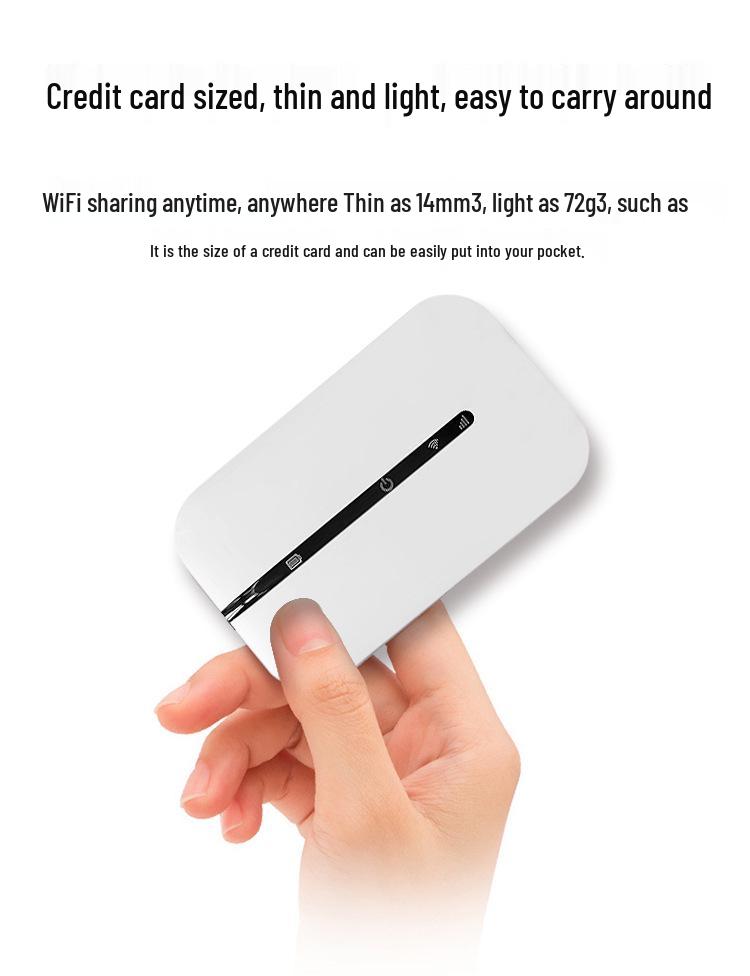 Lebanon 4G Portable WiFi Router with SIM Card Support for Middle East Cars