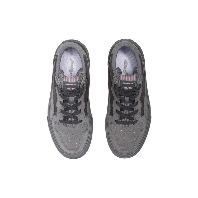 Мужские кроссовки для скейтбординга Li Ning CF The One Mid top Цвет: Морозно-серый AGCQ317-3