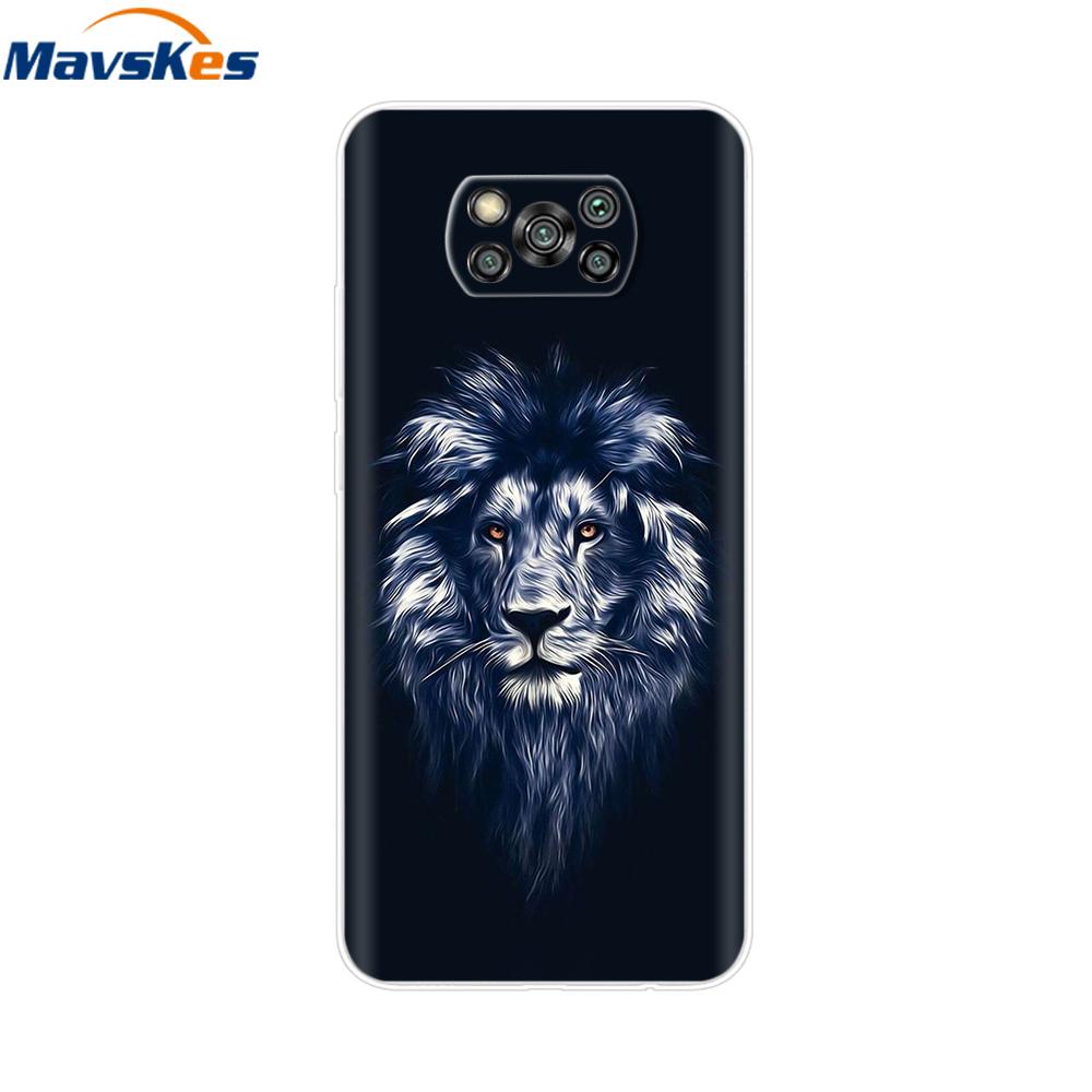 Чехол для Xiaomi POCO X3 Для Poco X3 Pro NFC Силиконовый Мягкая Задняя Крышка Для Poco X3 POCOX3 X 3 NFC 6.67'' Fundas Чехлы Coque Бампер