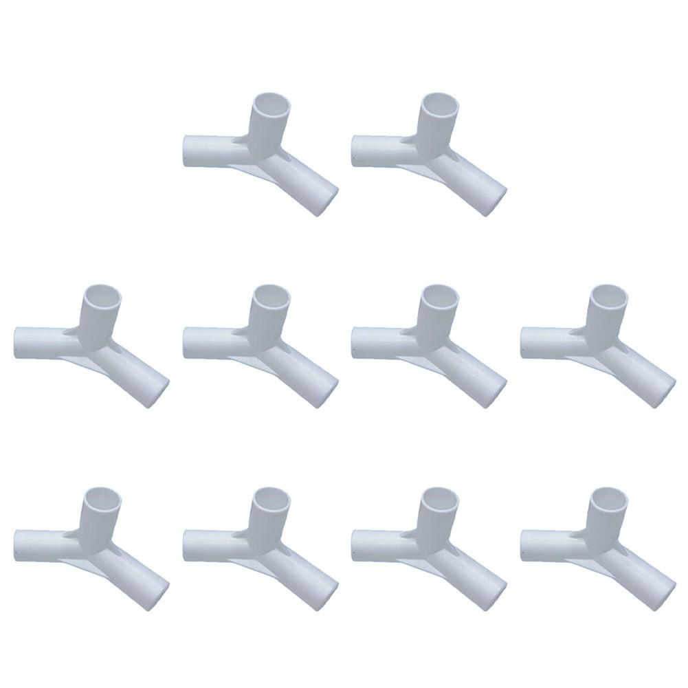High Strength Canopy Pole Connector for Tents Wardrobes 16mm I D (10PCS)