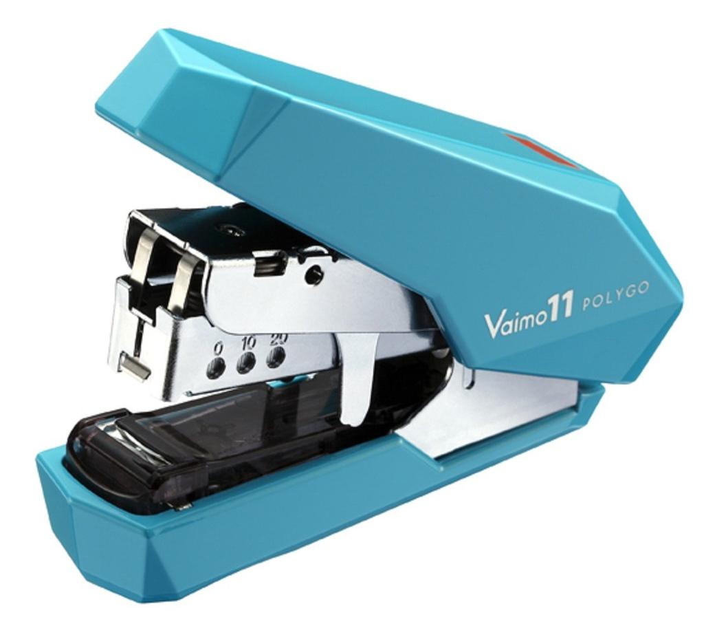 Max Stapler Vaimo 11 Polygo 50 Blue 40-sheet capacity, staples, HD-11SFLK/B