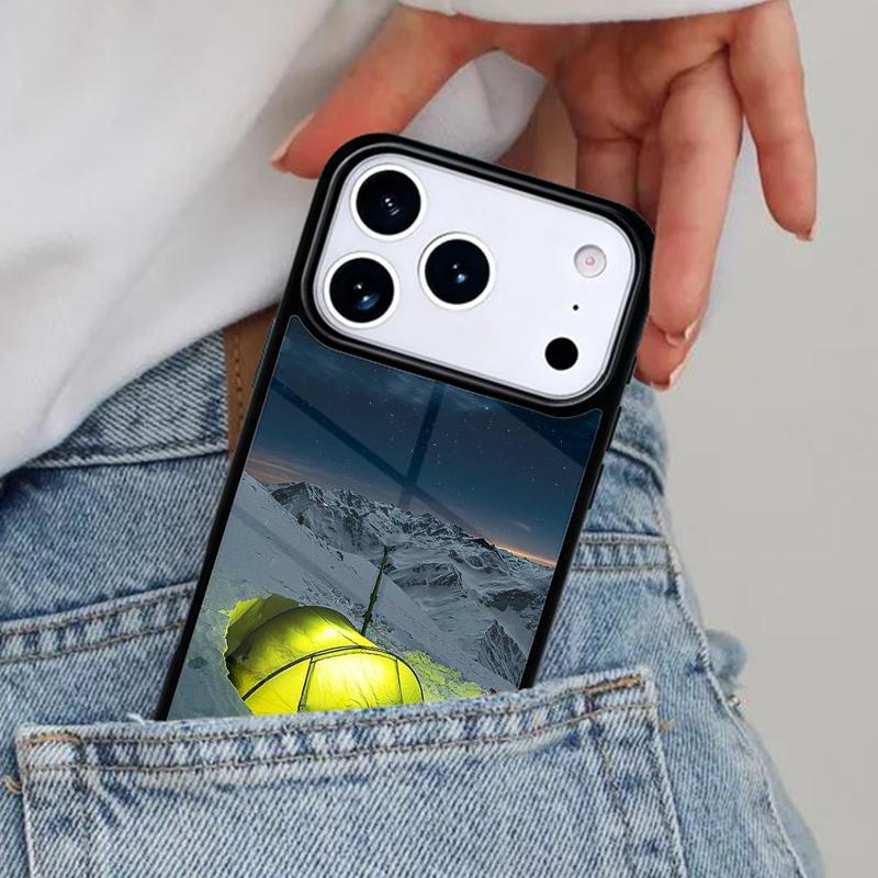 Чехол для телефона Camping Nature Mountain для iPhone 16e 15 14 13 12 17 Pro Max Plus Air 17pro Чехол Coque