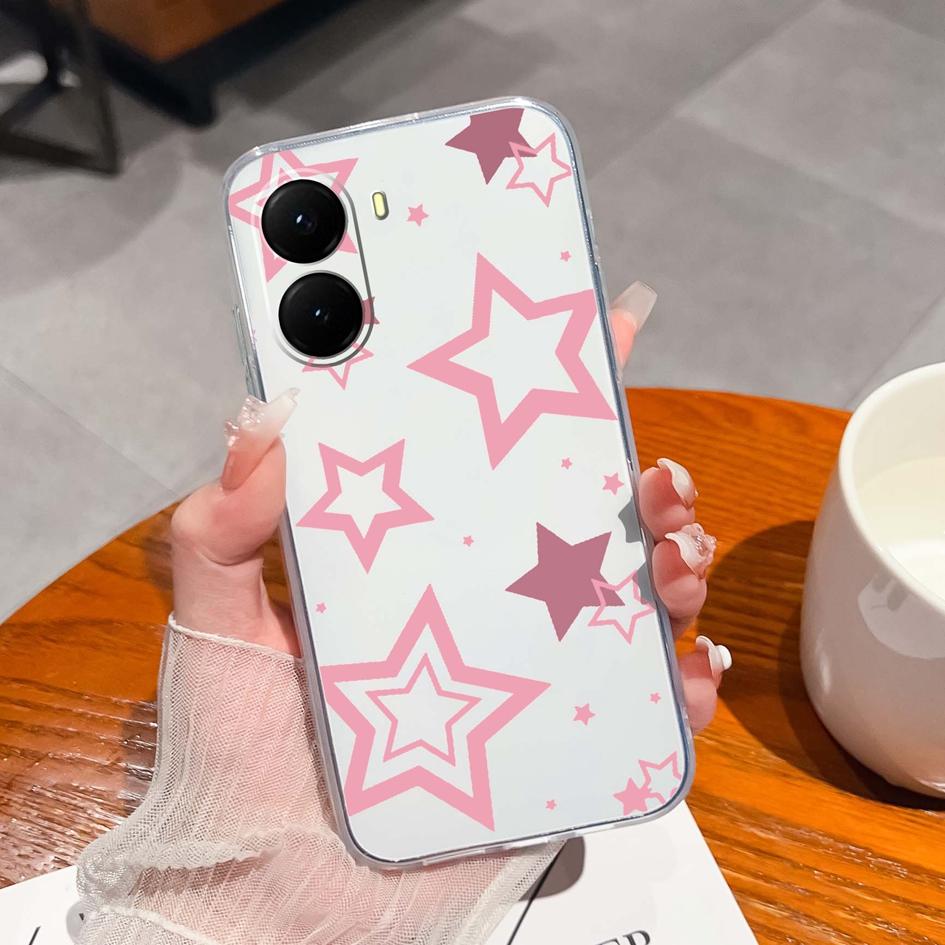 Для Xiaomi Poco X7 X6 M6 14T Pro Poco C71 C75 Xiaomi15 чехлы для телефонов Чехлы Изысканные пейзажи Ударопрочный жидкий силикон мягкий для Xiaomi Shell Bumper