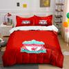 Red Liverpool Football Club Bedding Set Bedding set (1 duvet cover, 2 pillowcases, duvet not included)