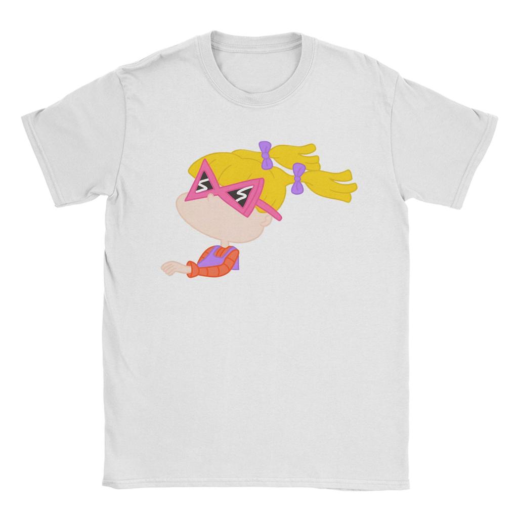 Anime Rrugrat Tshirts Unisex Cool Girl Novelty 100 Cotton Tee Shirt Round Neck Short Sleeve T Shirt Party Clothing