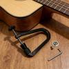 Classical Guitar Bridge Clamp Tool Set Replaceable Pressure Head and Included Wrench for Assembly and Adjustment