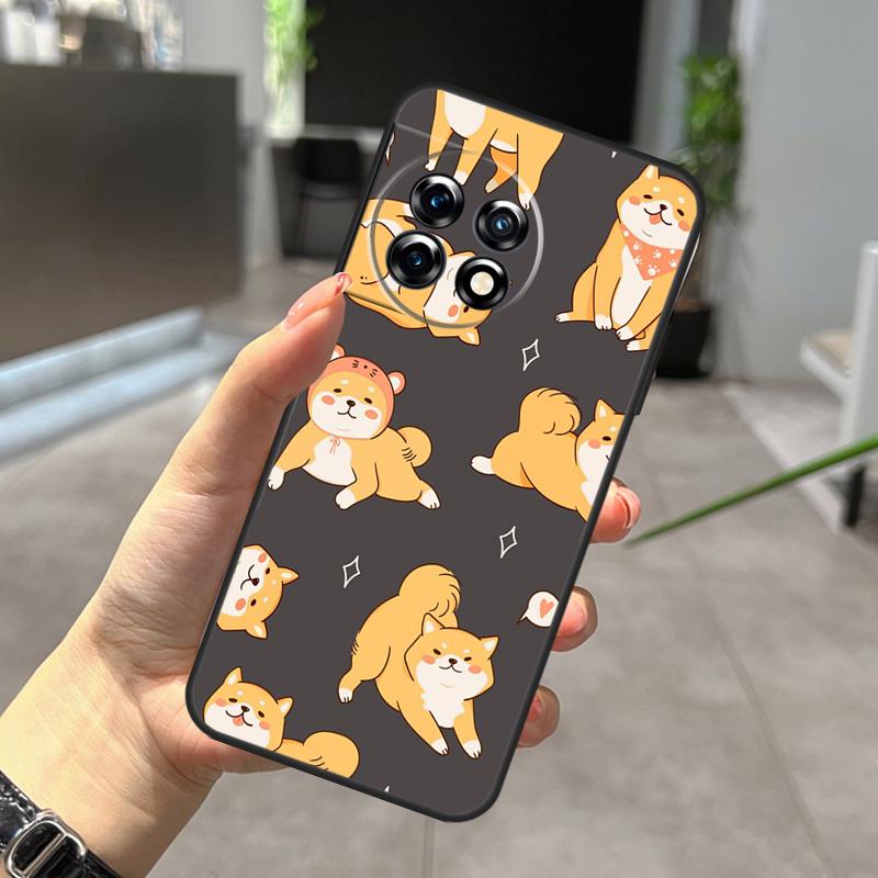 Чехол со щенком Сиба-ину для OnePlus Nord CE 5 2 3 4 Lite N20 N30 OnePlus 15 13 12 R 11 10 9 Pro 8T 10T 10R