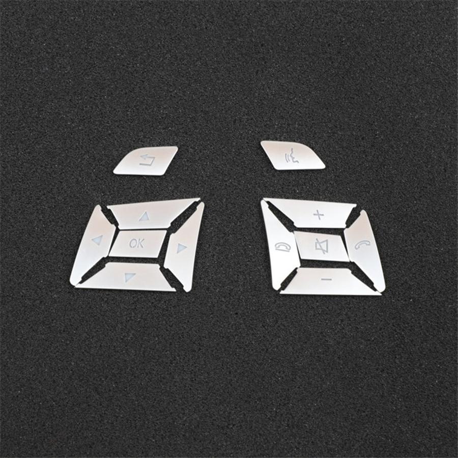 Steering Wheel Button Cover Trim For Mercedes W176 W246 W204 W212 W218 W166 R231