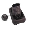 Для Vauxhall Opel CORSA B 1993 1994 1995 1996 1997 1998 1999 2000 Автомобильный стиль 5-ступенчатая ручка переключения передач с чехлом из ПУ кожи