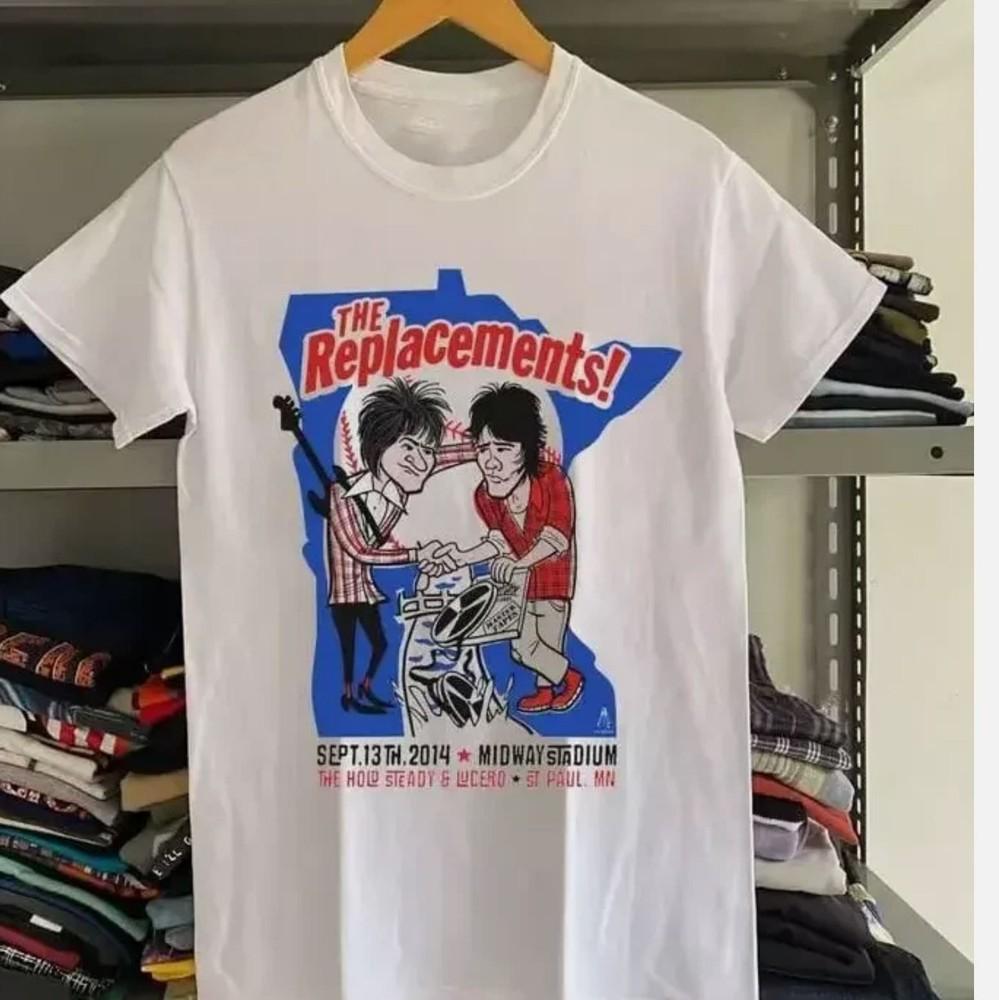 The Replacements Midway Stadium Concert Tour T Shirt Full Size S-5XL Unisex T-Shirt