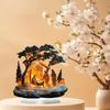 2D Flat Acrylic Nativity Jesus Birth Scene Ornament Tabletop Decoration Christmas Desk