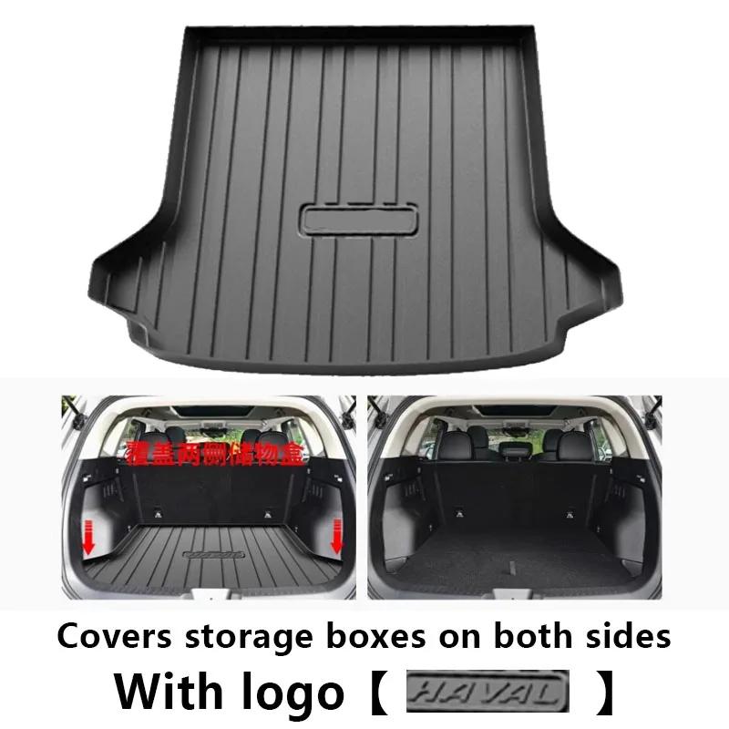 TPE Material Car Trunk Mat For Haval Big Dog / Dargo X / H7 MK2 2023 2024 2025 Material Rubber Protect Pads Carpet Accessories