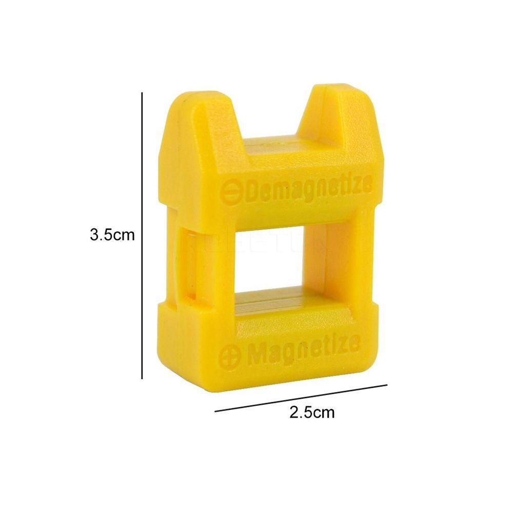 Mini 2 In 1 Universal Magnetic Screw Bit Drill Repair Tools Magnetizer Hand Tool Demagnetizer