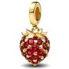 Серебро 925 Пробы Золотая Серия Подвески Фрукты Ангел Светлячок для DIY Браслета Ожерелья Изготовление Высокое Качество Тонкие Ювелирные Изделия Подарок