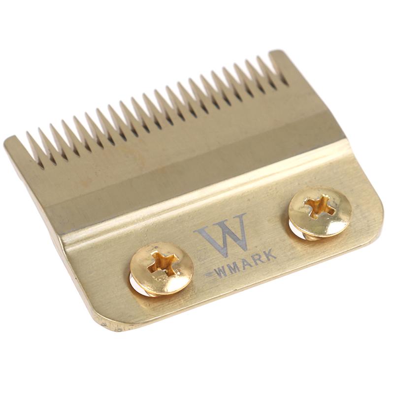 2Pcs W-2 Profession 2-Gat Replacement Clipper Blade Trimmer 440C Moveable Blade