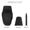 HDBUBALUS Мотоциклетное Двухместное Сиденье Тандемное Пассажирское PU для Harley Nightster RH975 RH975S и более поздних Черное Заднее Сиденье Сиденье, Сиденье, Подушка,