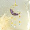 Crystals Suncatcher Moon Sun Catcher Hanging Ornaments Gifts For Christmas Birthday Valentine Mothers Day