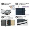 KOKUYO Note Cover Notebook Systemic Ring Note Compatible A5 Leather Style Black 50 Sheets No-V685B-D