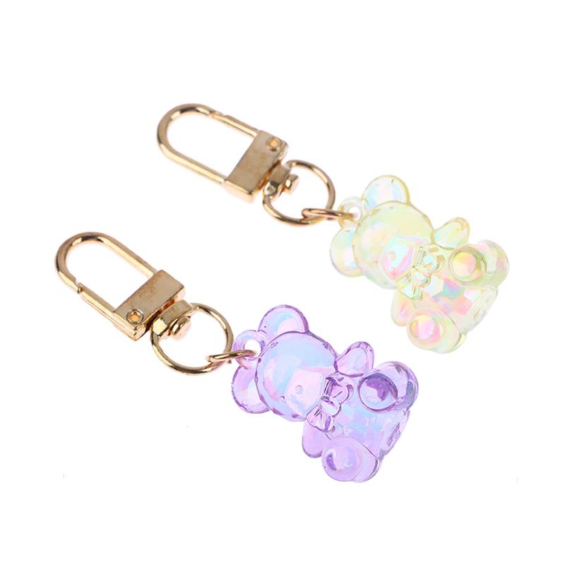 Милый медведь брелок Kawaii Airpods брелок аксессуары кулон для одежды рюкзак брелок телефон брелок шарм пара подарок