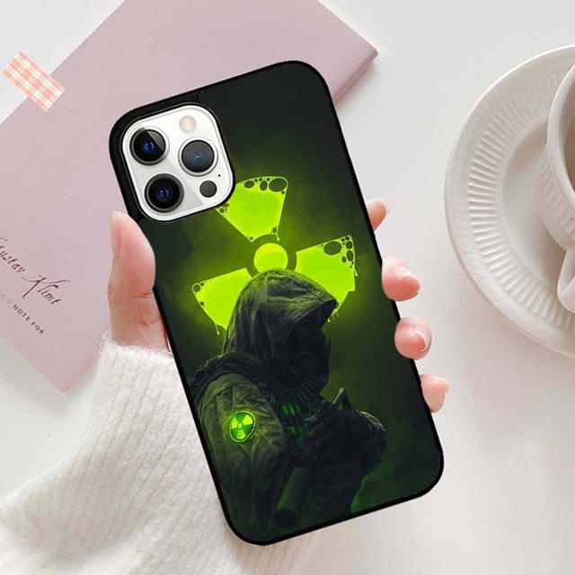 Осенний Череп Газовая Маска Чехол для Телефона для iPhone 17 Air 16 16e 15 12 11 13 14 Pro Max Apple Plus Coque
