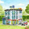 City Large-Scale Building Street Scene Series With Lights Building Blocks Set, Desktop Ornament, Toy Decoration, Birthday Gift