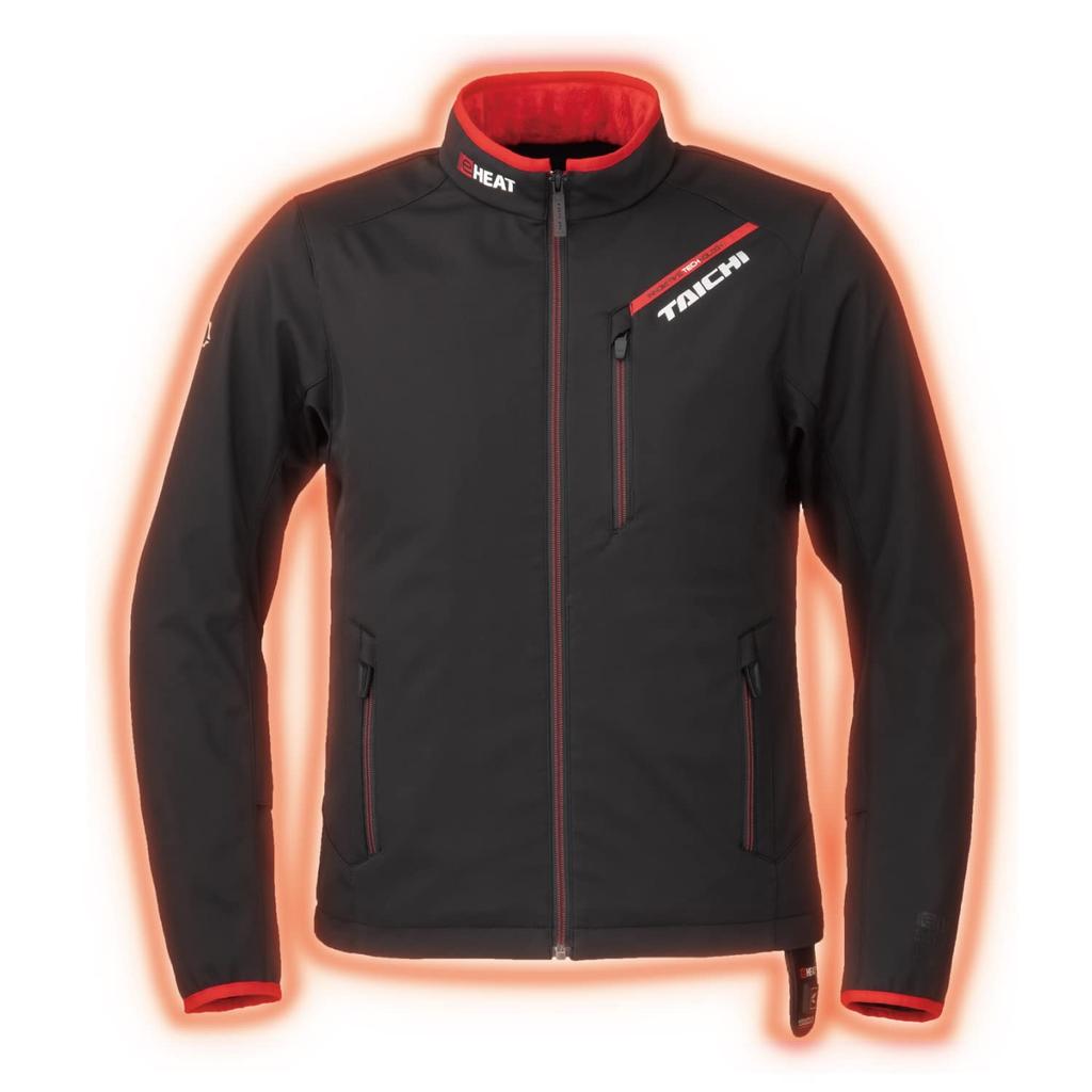 TAICHI RS Motorcycle Heated Inner and Warm for Autumn and with 3 Temperature RSU637 Size 4XL e-HEAT Jacket, Windproof, Cold-Proof, Winter, Settings,