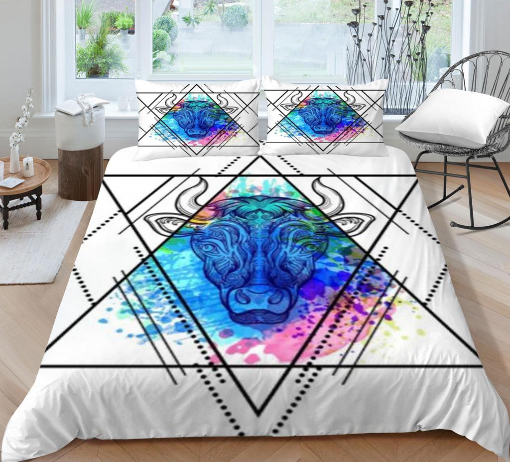 Boho Duvet Cover Design Bedding Cover Set Boho Bedding Man Woman Single Double Size Quilt Cover Set Pillowcase