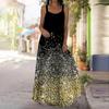 Women's Slip Dress Maxi Long Dress Dot Fragments Print Dress Spring & Summer V Neck Leisure Vacation
