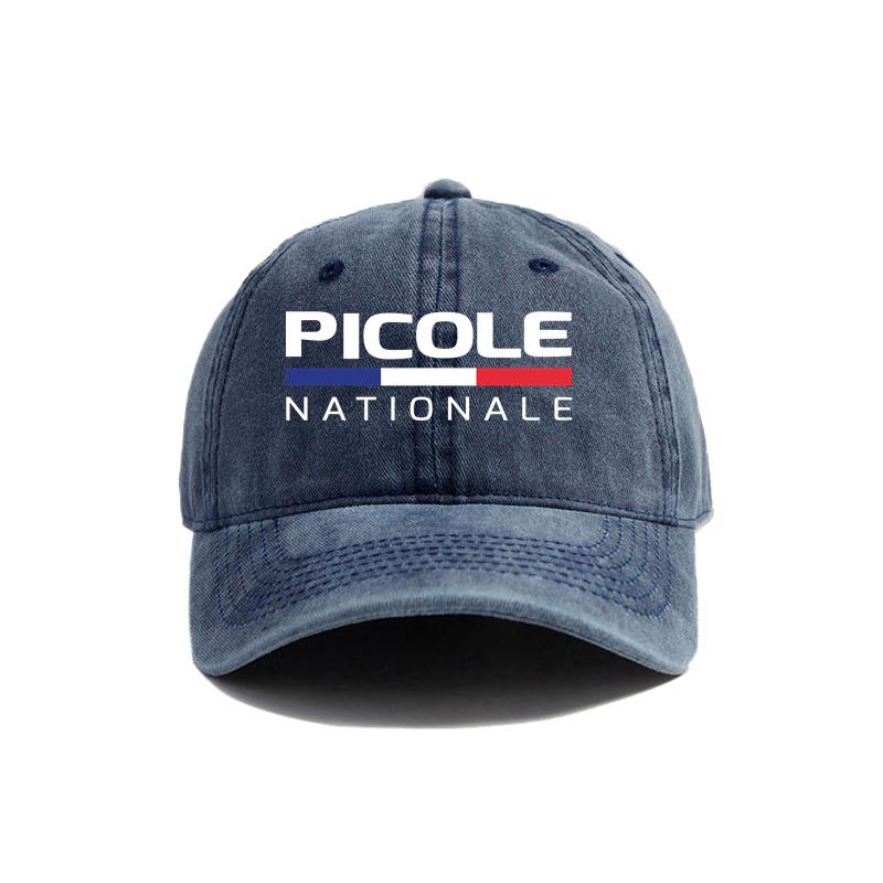 Distresseded Vintage Distressed Cap Picole Nationale New Brand Latest Fresh Hats Cap Men Retro Outdoor Summer Adjustable Picole Baseball Caps Hat