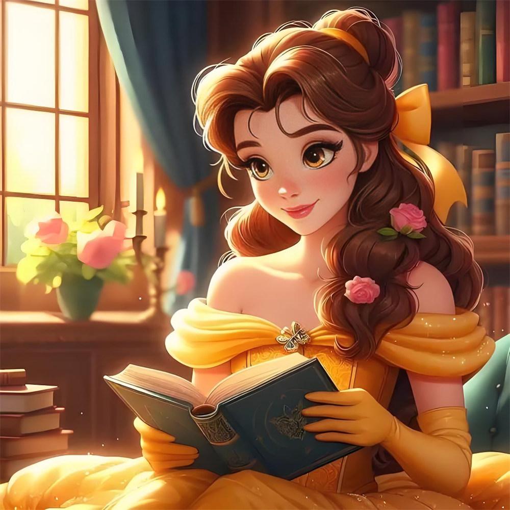 Disney 5D Алмазная мозаика Принцессы и Принцы Набор для вышивания крестиком Мозаика Декор для дома Наклейка на стену DIY Ручная работа Подарок