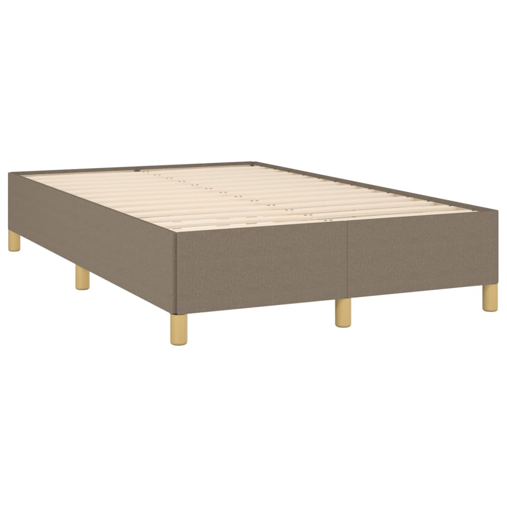 Vidaxl Rama Łóżka Bez Materaca, Taupe, 120X200 Cm, Obita Tkaniną
