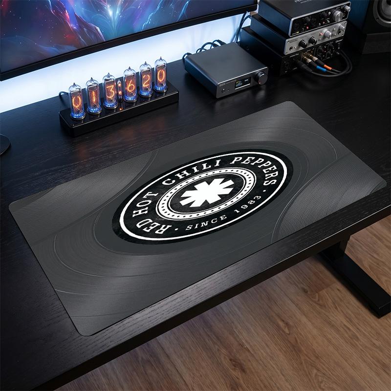 Red Hot Chili Peppers Print Large Mouse Pad Smooth Surface Anti?Slip Desk Mat For Gaming Office Laptop Decoration