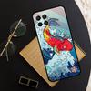 Чехол для Samsung Galaxy M11 M21 M31 M12 M13 M14 M15 M35 M55 M34 M54 M33 M53 M32 M52 M06 M16 с рисунком японского карпа кои, дракона и волны