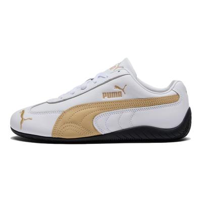 Женские кроссовки Speedcat Leather Белые Миндальный тост 403574-01