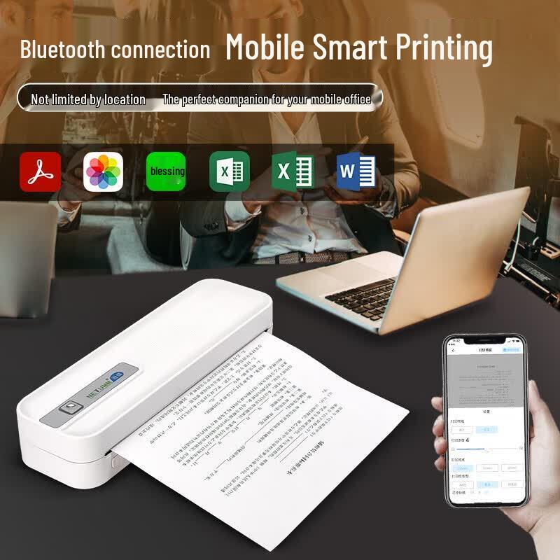 Портативный Bluetooth-термопринтер NETUM XL-P801