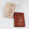 Passport Holder ID Credit Card Ticket Holder Document Organizer for Men Women Unisex Travel Passport Cover Case Portable