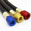 1M/1.8M R410A AC Charging Hose Set 1/4'' SAE 800 PSI for HVAC Air Condition Refrigerant Hoses R134A R12 R22 R502 Air Condition
