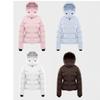 Aritzia winter new white goose down jacket hooded slim zipper warm commuter bread jacket women