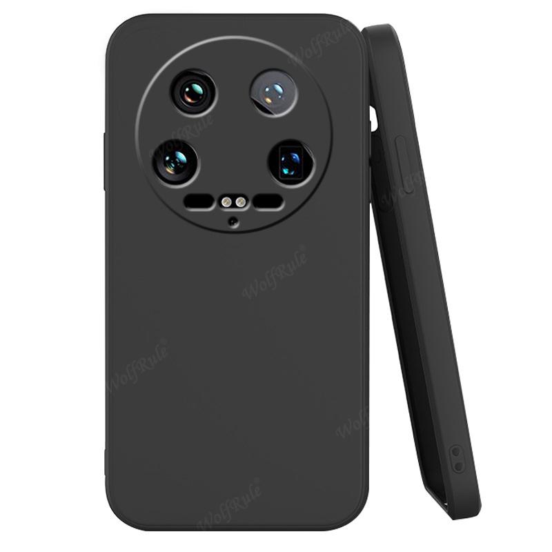 Для Xiaomi 14 Ultra Чехол Xiaomi 14 Ultra Capa Жидкий Силиконовый Противоударный Задний Новый Бампер TPU Мягкий Фундамент Xiaomi Mi 14 Ultra