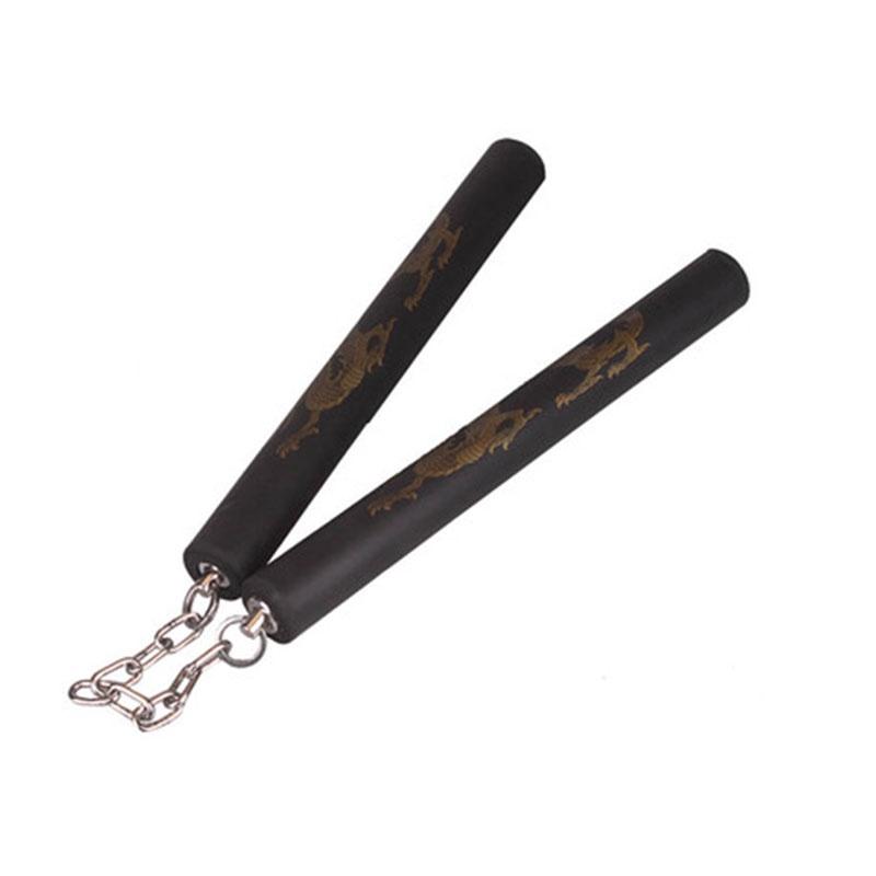 Foam Nunchuck Martial Stick Kid Adult Practice Karate Weapon Toy Tool Fitness